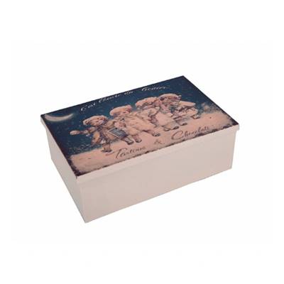 Boîte "tartine et chocolat"