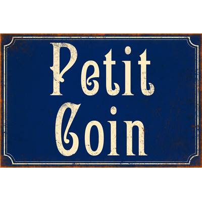 Plaque "Petit coin" 12*8