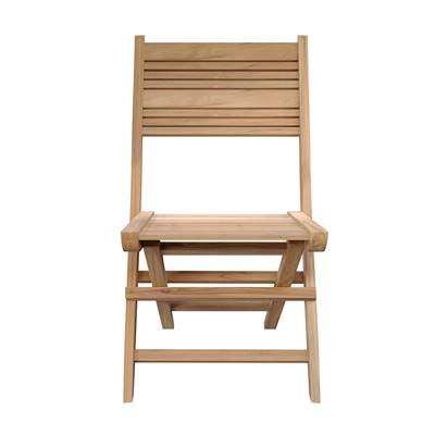 Isser chaise de jardin pliante en teck