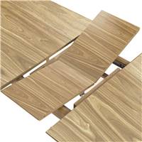 Epura table à manger en bois clair naturel 6-8 personnes 170x200cm