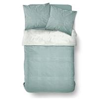 Sunshine parure de lit 240x260 coton imprimé traits vert 12.58