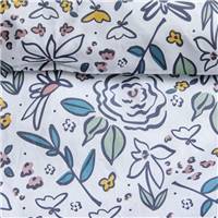 Sunshine parure de lit 240x260 coton imprimé feuillage 16.10