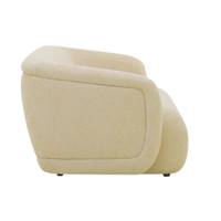 Vico canapé 3 places en tissu tweed sable