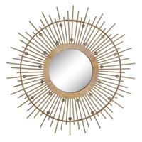 Ange petit miroir bambou naturel