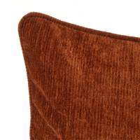 Velveteen coussin Velours Brun 45x45