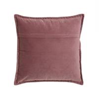 Burn coussin en polyester mauve 45x45cm