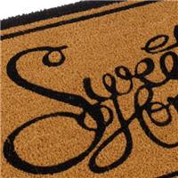 Malaisia paillasson Sweet Home en fibres de coco 60x40