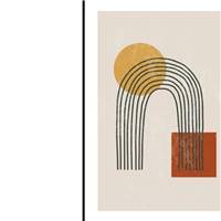 Cotton Tableau imprimé motif arche 51x71cm