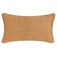 Linen coussin natura cannelle 50x30