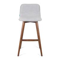 Tabouret teddy Gris Frêne foncé