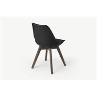 Deon chaise noire et bois