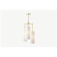 Lance lustre laiton brossé et blanc