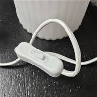 Louka pied de lampe strié opaline