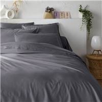 Nariosce housse de couette grise 140x200