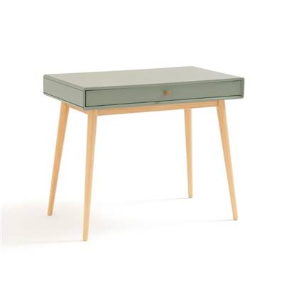 Miji bureau 1 tiroir vert de gris