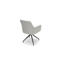 Olivier chaise de bureau gris dorian et noir