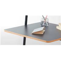 Mino bureau mural gris