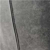Fast chaise pivotante en tissu gris anthracite