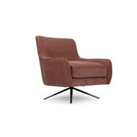 Serafin fauteuil velours terra di mattone