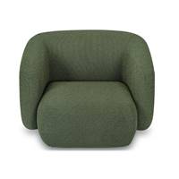Nao fauteuil bouclé vert kaki