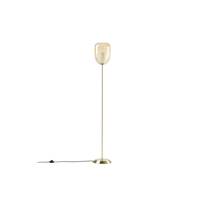 Elbumb lampadaire laiton et double verre