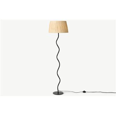 Viva lampadaire métal noir