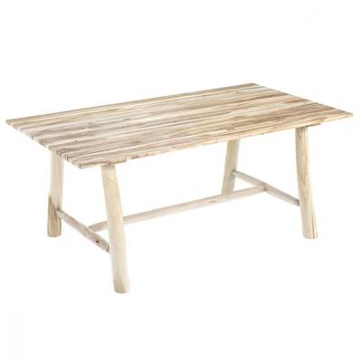 Kubu table de jardin en branche de teck L220