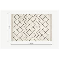 Masali tapis blanc cassé 200x300