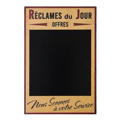 Tableau Réclames du jour 60 x 40 cm