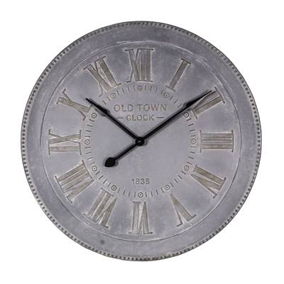 Pendule zinc Ø 92 cm
