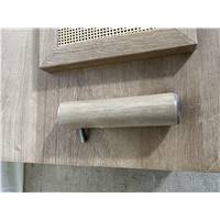 Pavia meuble TV rotin naturel effet chêne