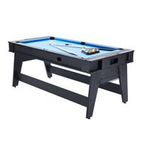 Toronto table multi-jeux billard et air-hockey noir