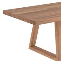 Harris table en bois de teck massif recyclé 10 personnes 260cm