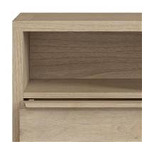 Paloma table de chevet en bois 1 tiroir et 1 niche