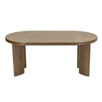 Ronda table à manger extensible en bois de noyer 4-8pers