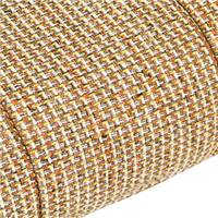 Bruna banc en tissu tweed jaune miami