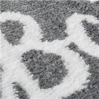 Bath tapis de bain en microfibres gris 70x45