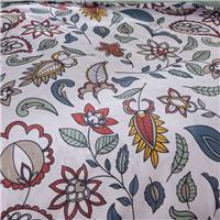 SSunshine parure de lit 220x240 multicolore coton imprimé dessin fleur 17.7