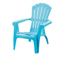 Le Plastique fauteuil Dolomiti bleu