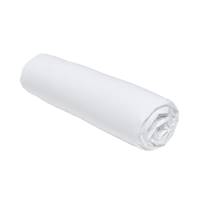 Essential drap housse 90x190 23cm coton craie