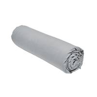 Essential drap housse 140x190 23cm coton acier