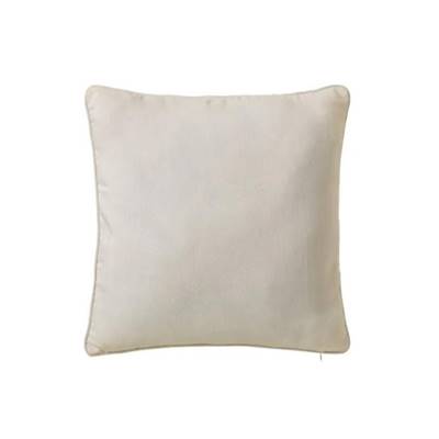 Antelina coussin en toile écru 45x45