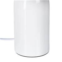 Mushy lampe de table champignon métal blanc H25cm