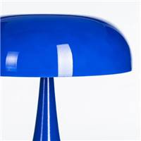 Nessa lampe de table donuts champignon bleu H25cm