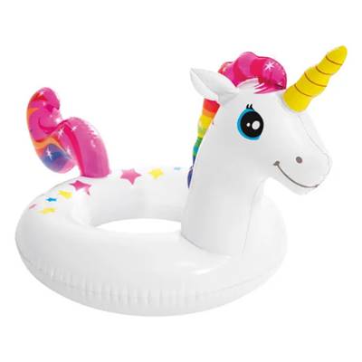 Lilou bouée gonflable licorne blanche Ø58cm 3/6ans