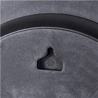 Clarla miroir rond blanc type gousset