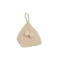 Ouideco cale-porte forme triangle écru