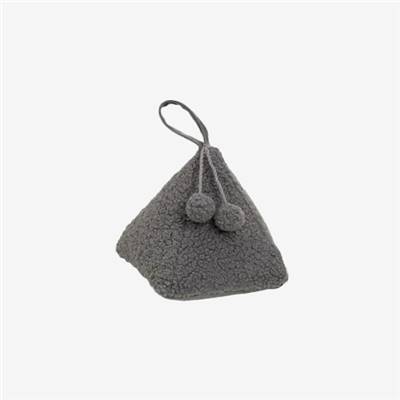 Ouideco cale-porte forme triangle gris