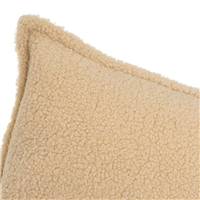 Cozy coussin en polyester beige 50x30