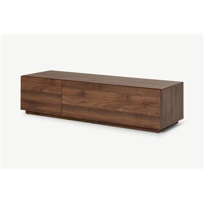 Hopkins meuble TV effet bois de noyer